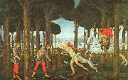 Sandro Botticelli Panel II of The Story of Nastagio degli Onesti oil painting picture wholesale